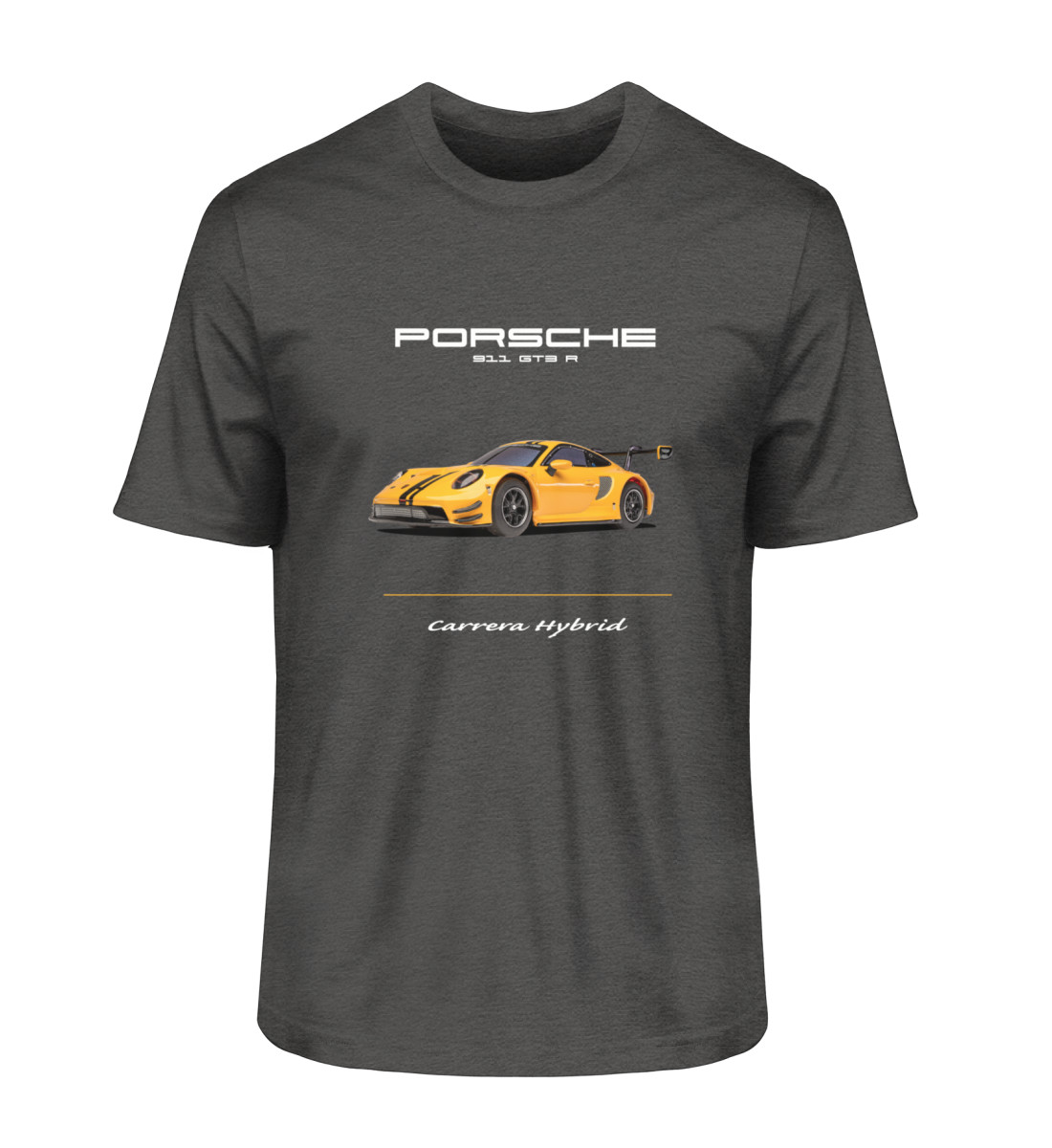 Porsche 911 GT3 R Yellow - Herren Premium Organic Shirt 2.0 ST/ST-6881